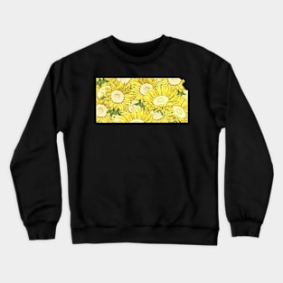 Kansas in Flowers Crewneck Sweatshirt